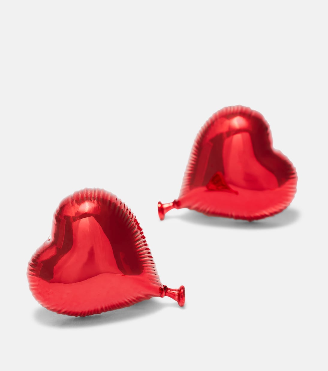 Heart Balloon clip-on earrings | Oscar de la Renta
