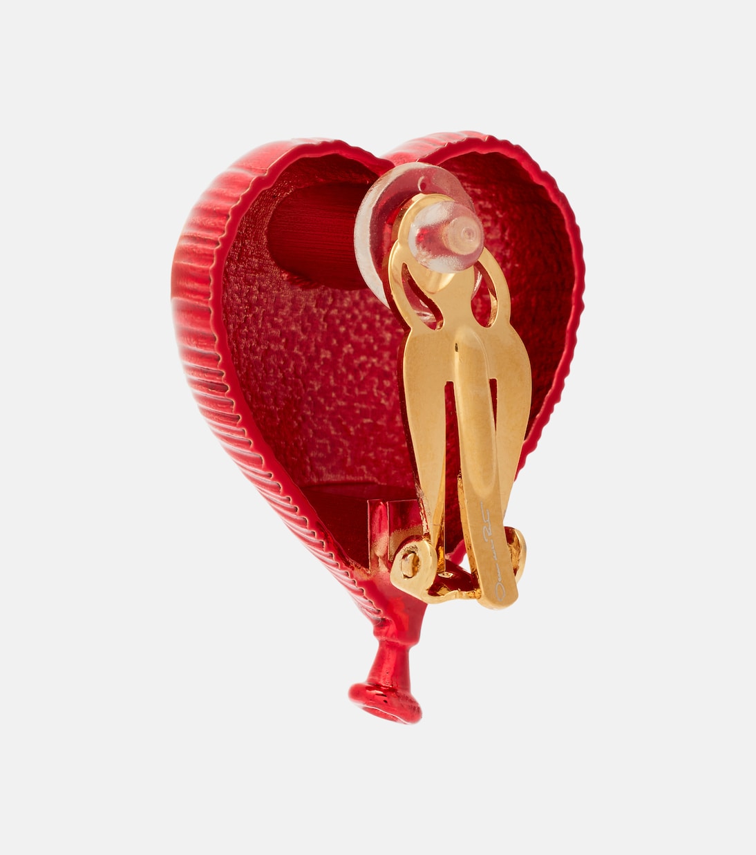 Heart Balloon clip-on earrings | Oscar de la Renta