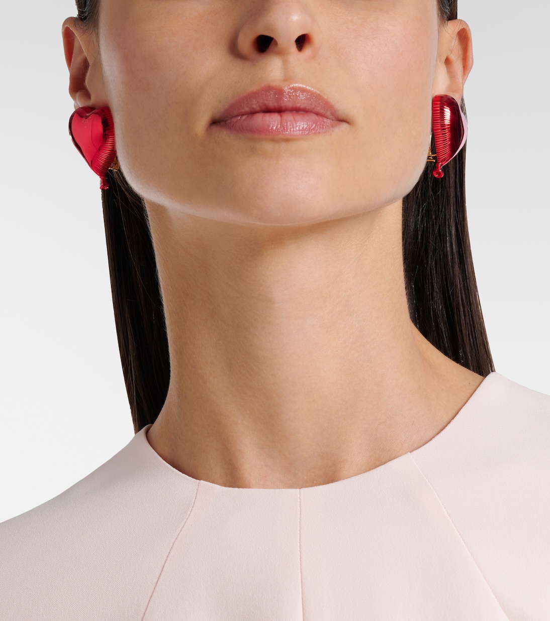 Heart Balloon clip-on earrings | Oscar de la Renta