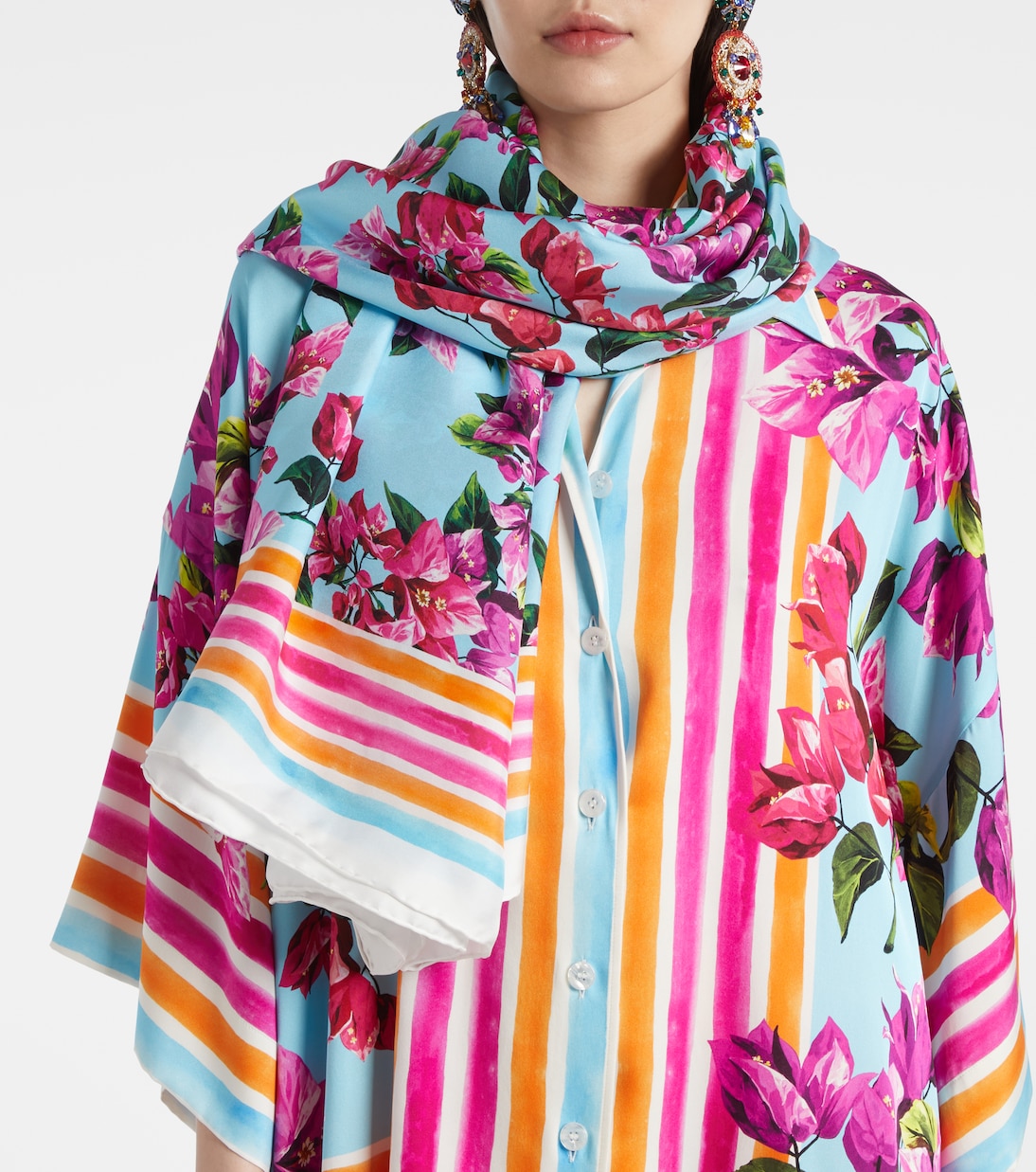 Floral scarf | Dolce&Gabbana