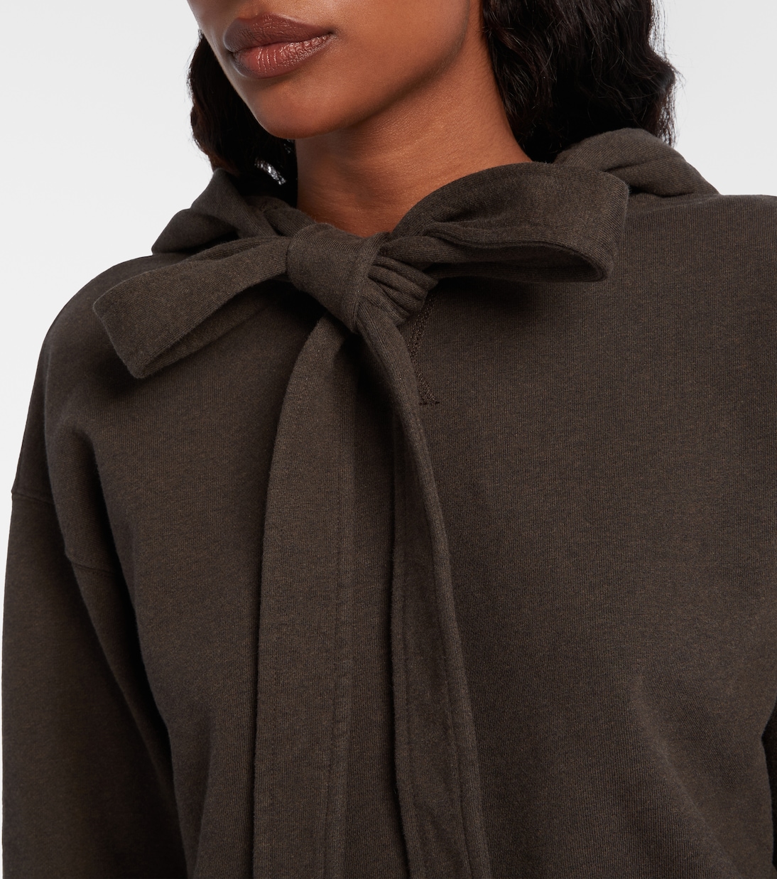 Cotton jersey hoodie | JW Anderson