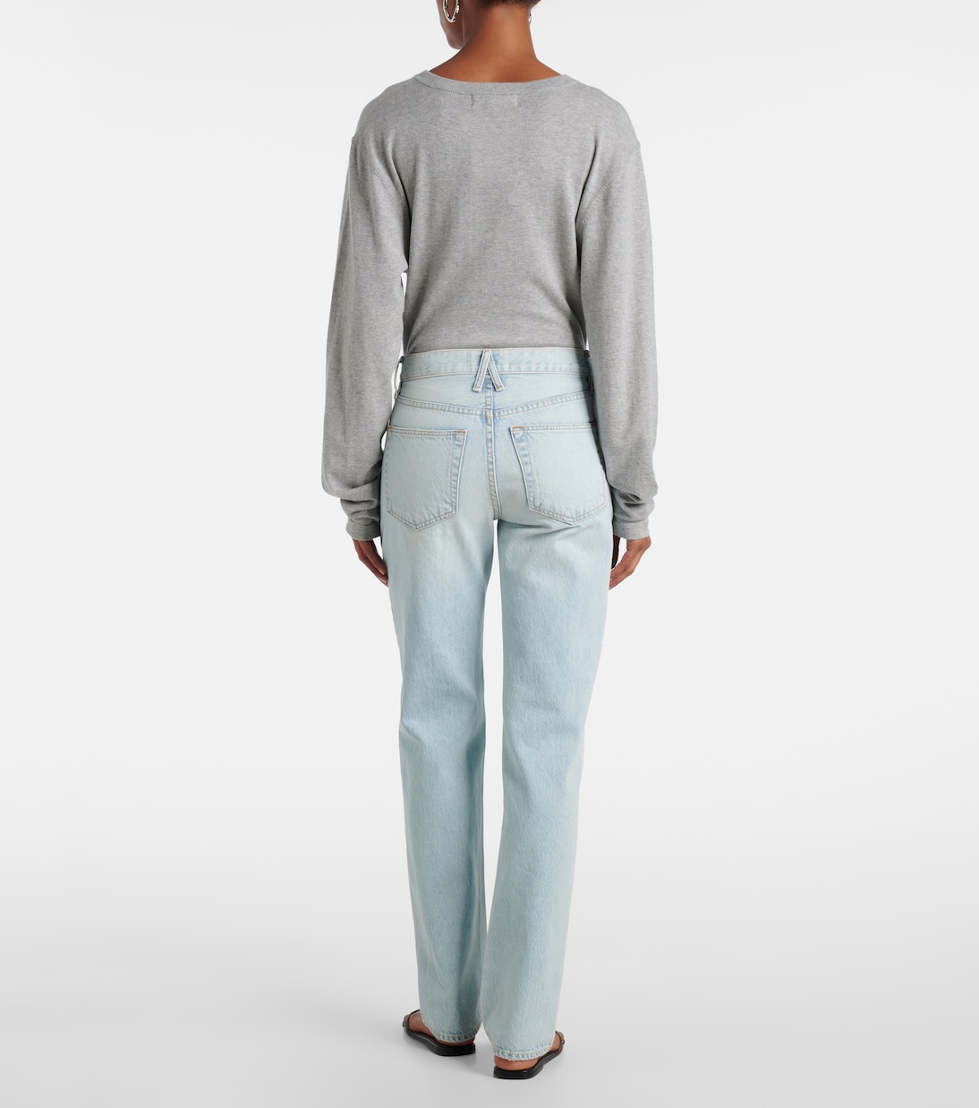 Jeans regular London a vita alta | Slvrlake