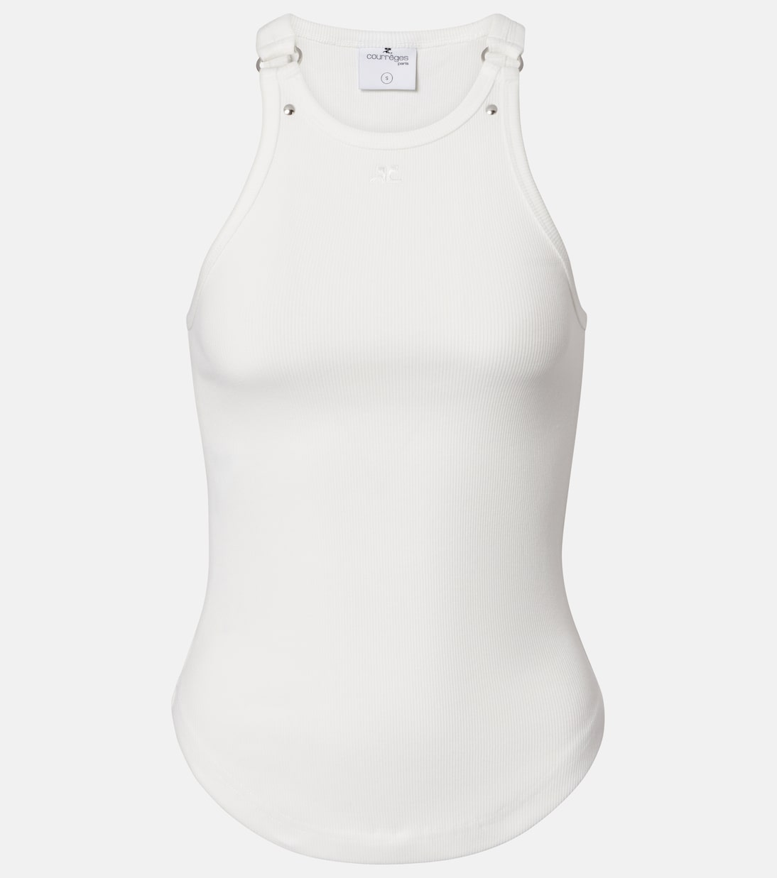 Tank top Buckle 90's de algodón | Courrèges