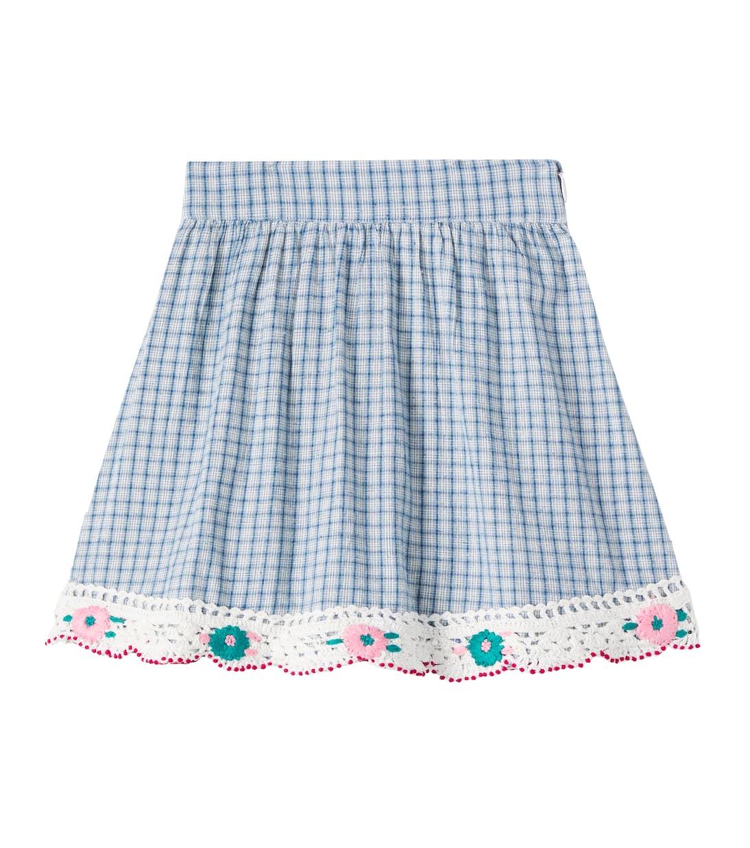 Falda Rhea en mezcla de algodón bordada | Bebe Organic