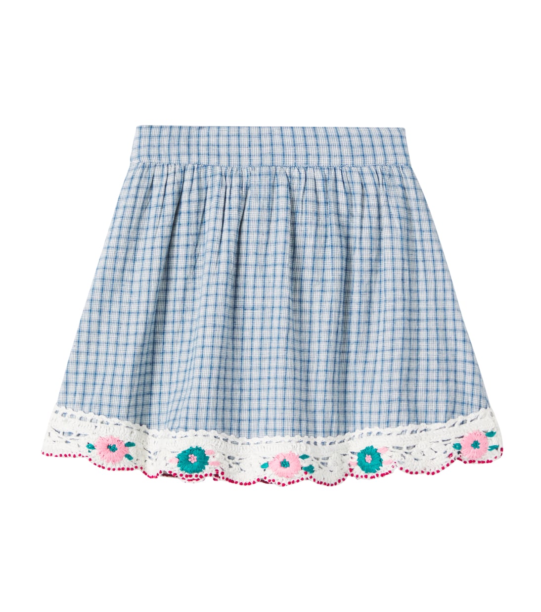 Falda Rhea en mezcla de algodón bordada | Bebe Organic