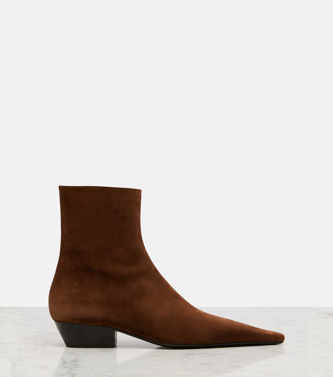 Ankle Boots Jill 30 aus Veloursleder | Saint Laurent