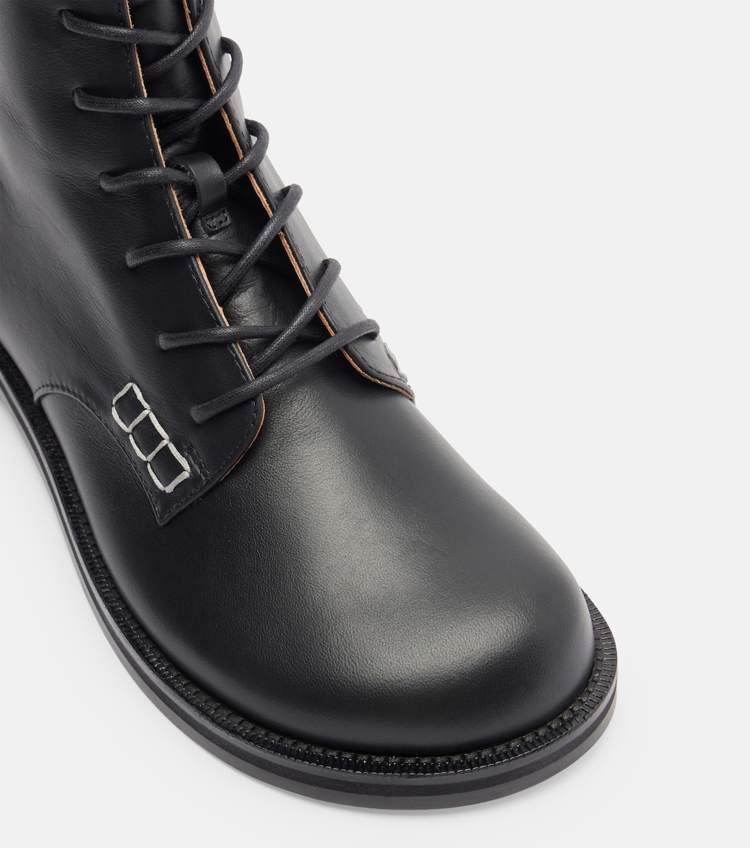 Leather lace-up boots | JW Anderson