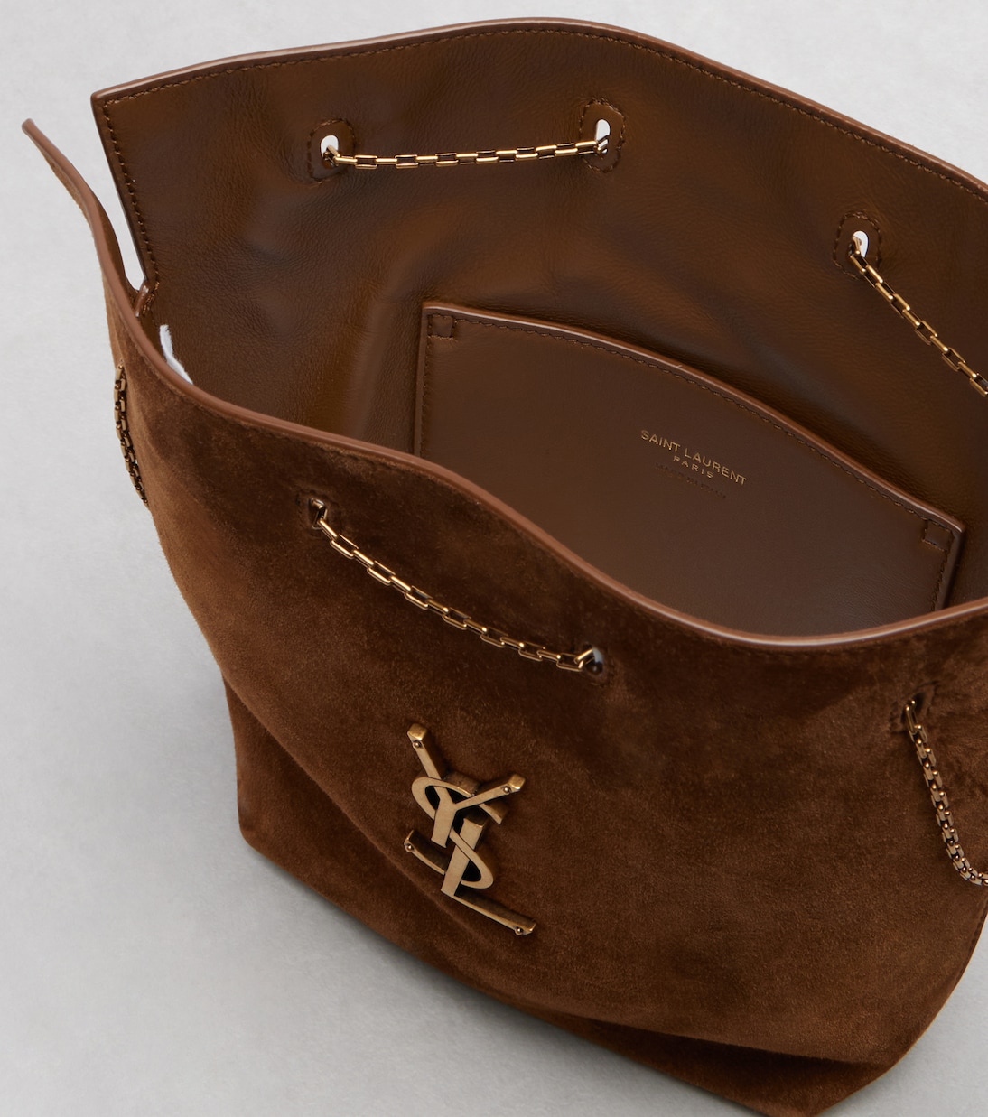 Cassandre suede bucket bag | Saint Laurent