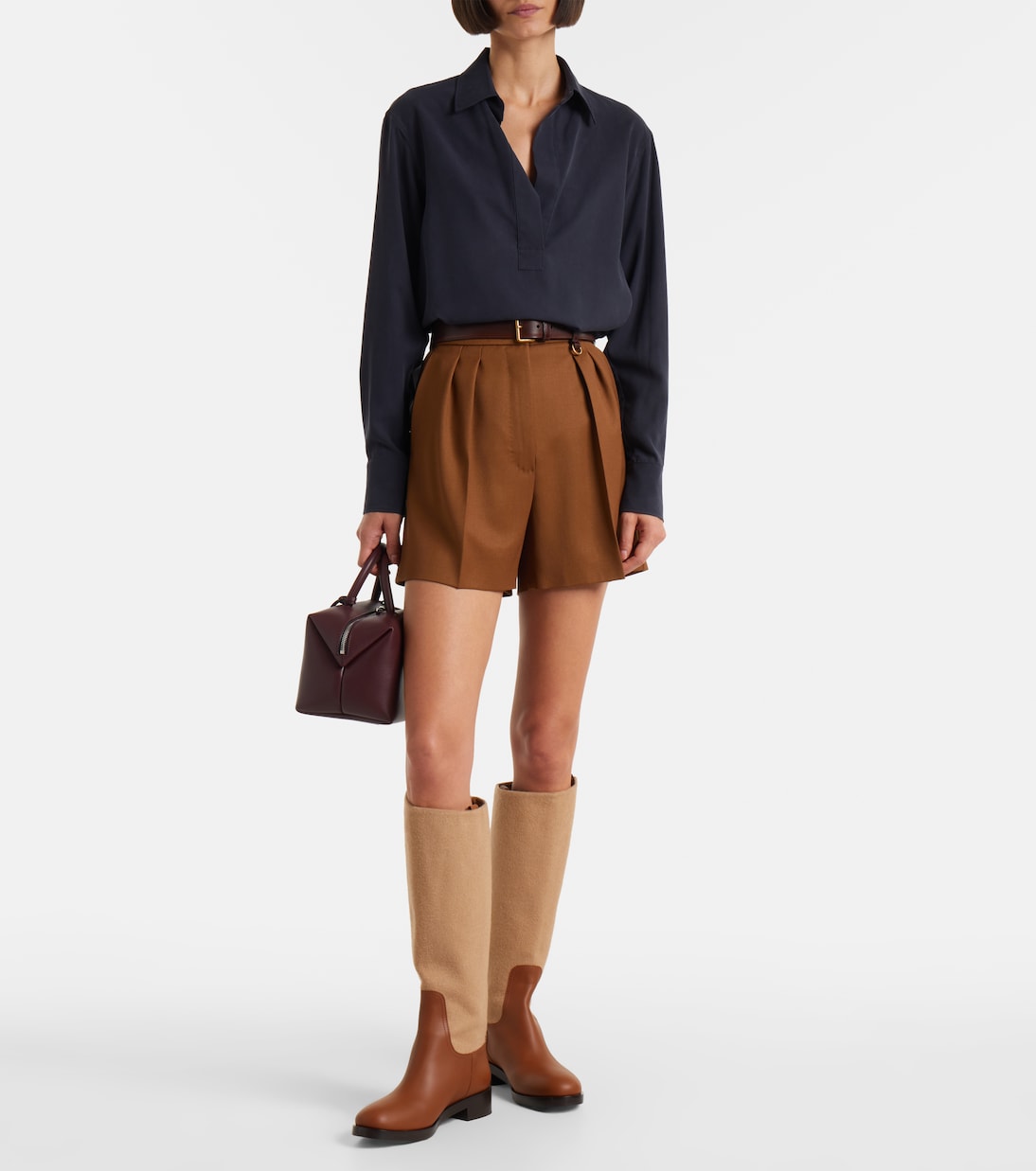 Blouse Mirko en crêpe de soie | Max Mara