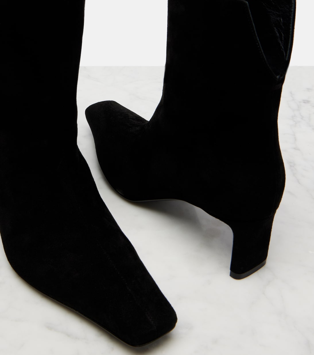 Ona 55 suede ankle boots | Khaite