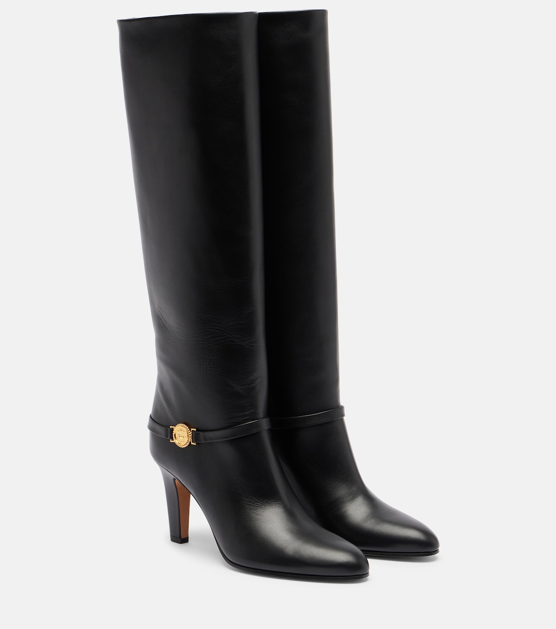 Eve leather knee-high boots | Chloé