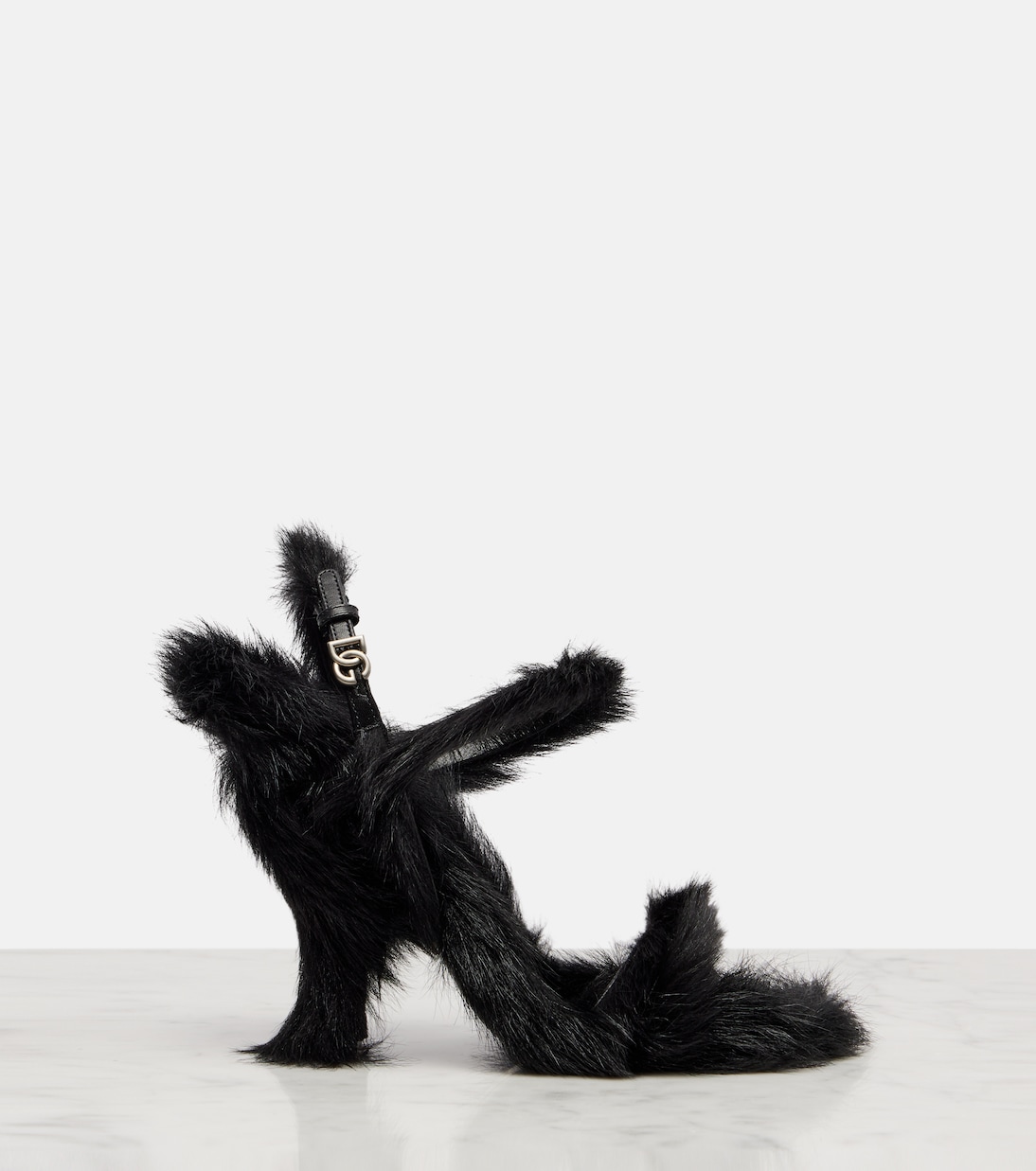105 shearling sandals | Dolce&Gabbana