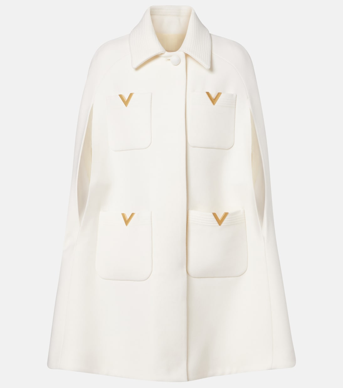 VLogo wool cape | Valentino