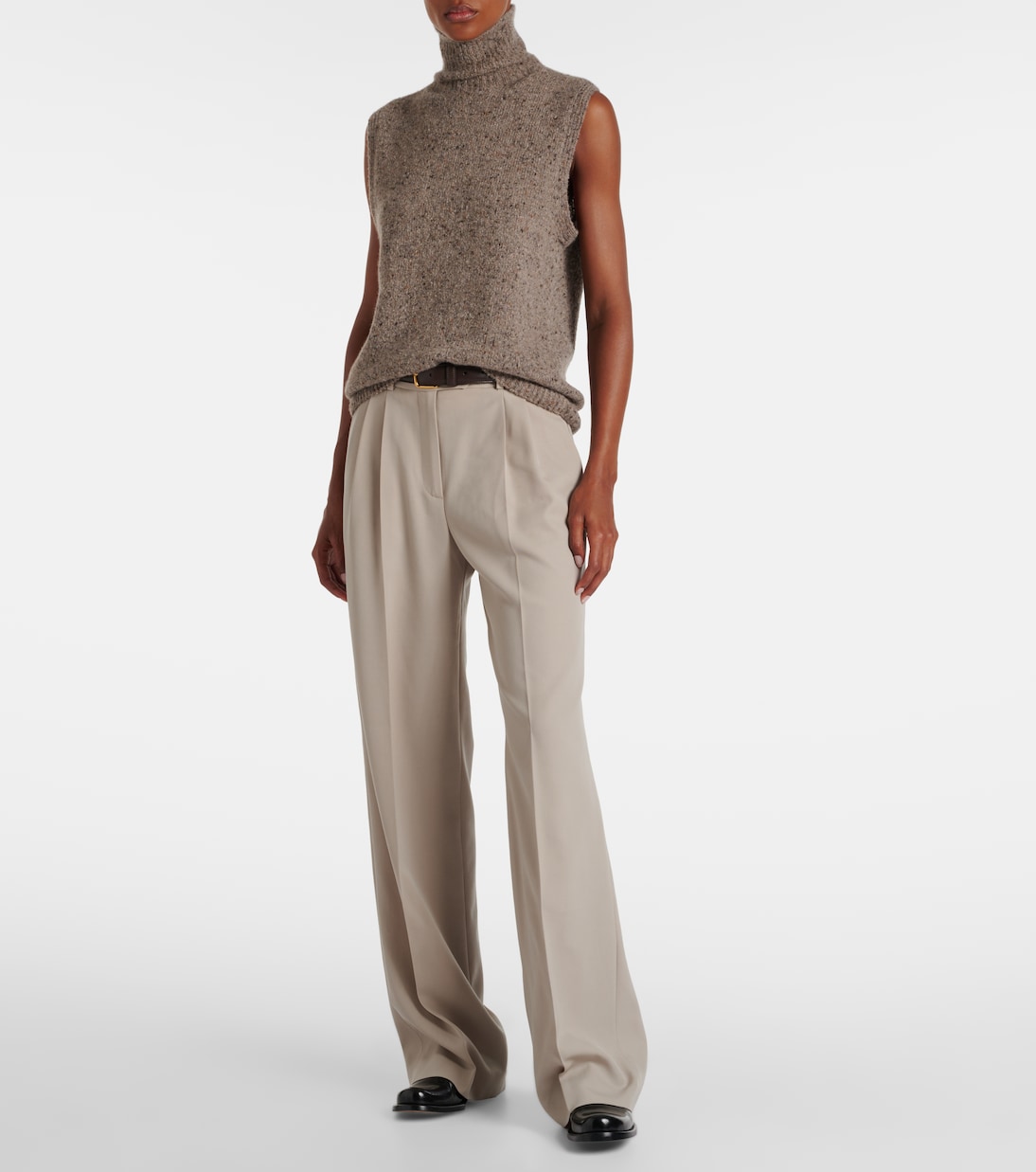 Top de cuello alto Merilas de cachemir | The Row