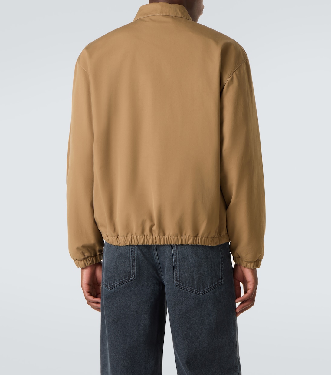 Logo cotton jacket | Prada