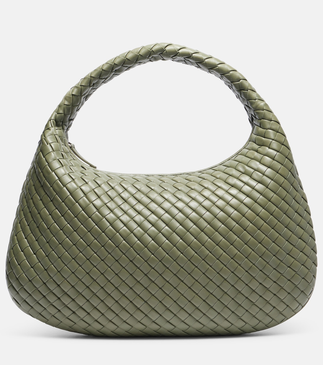 Veneta M号Intrecciato编织皮革单肩包 | Bottega Veneta