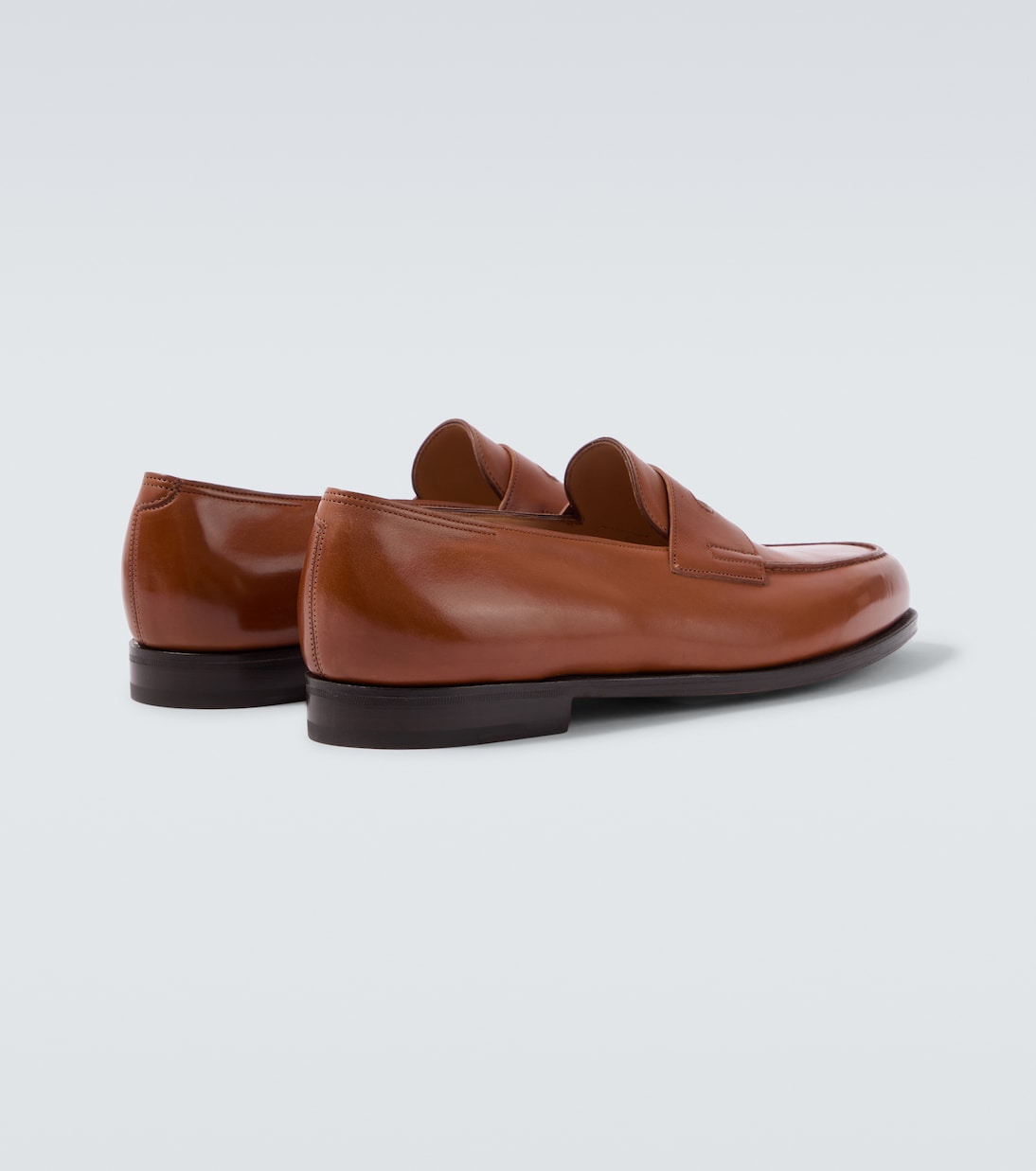 Lopez leather penny loafers | John Lobb