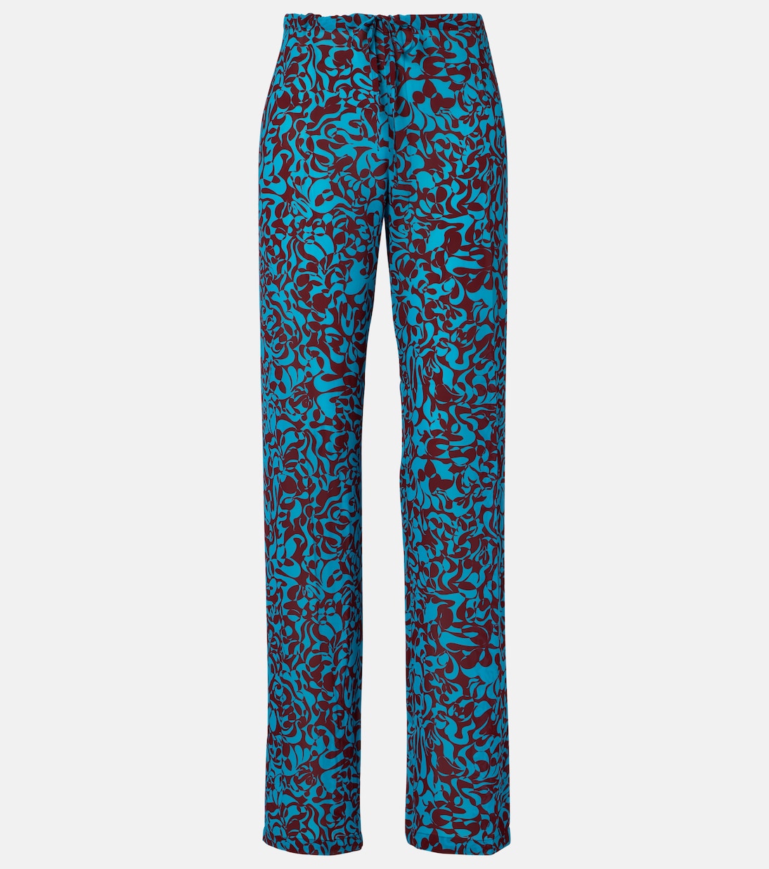 Printed wide-leg pants | Dries Van Noten