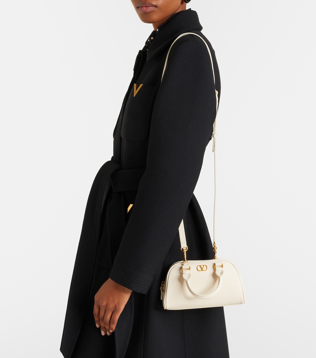 Bolso Mini de piel con VLogo | Valentino Garavani