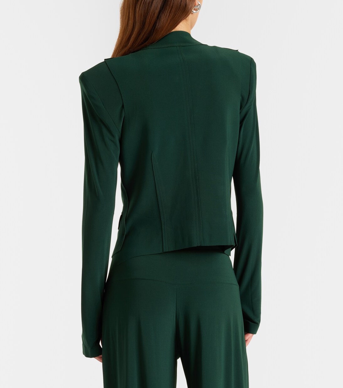 Crêpe vest | Norma Kamali