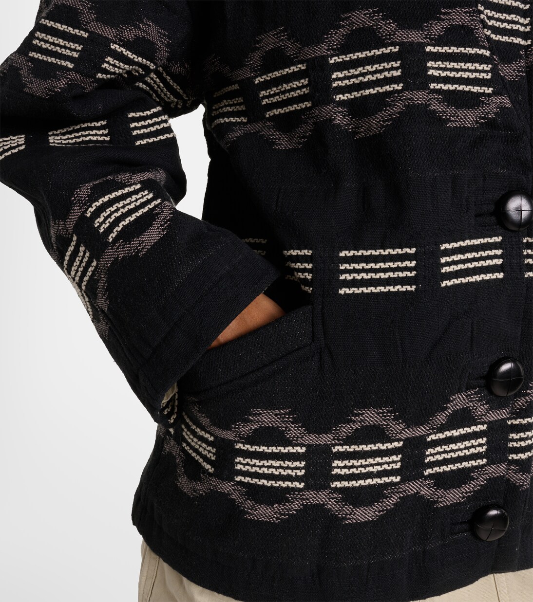 Wattierte Jacke Qayla aus Jacquard  | Marant Etoile