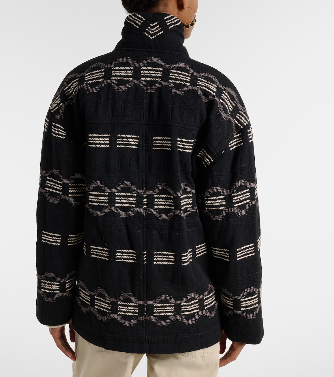 Wattierte Jacke Qayla aus Jacquard  | Marant Etoile