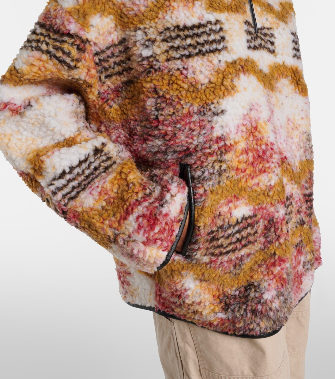 Marner fleece half-zip sweater | Marant Etoile