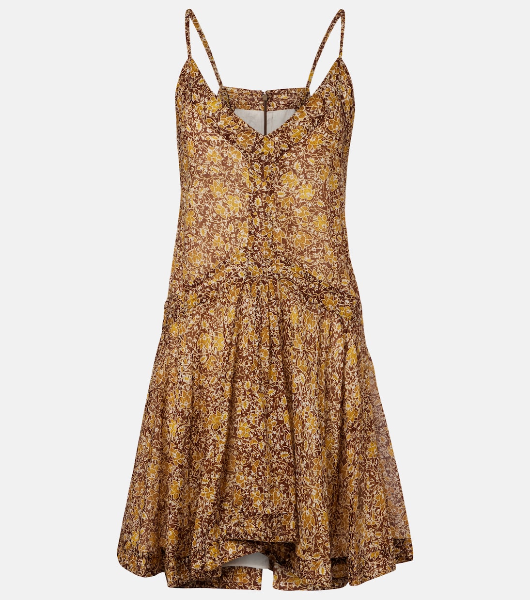 Danielle floral cotton voile minidress | Marant Etoile