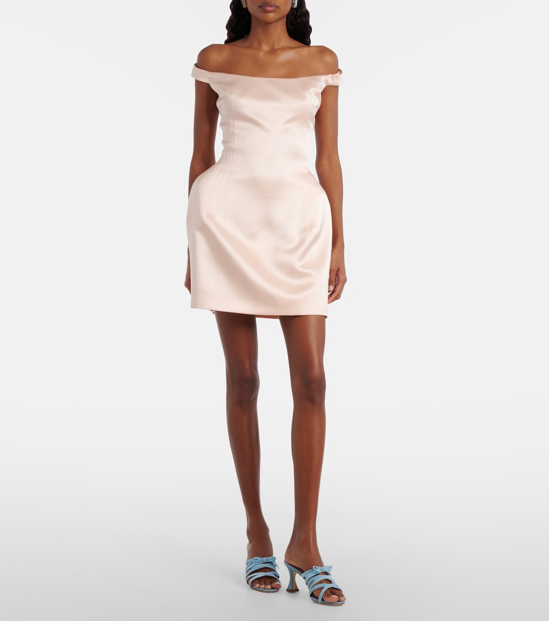 Pantoletten Clementel 70 aus Samt | Manolo Blahnik