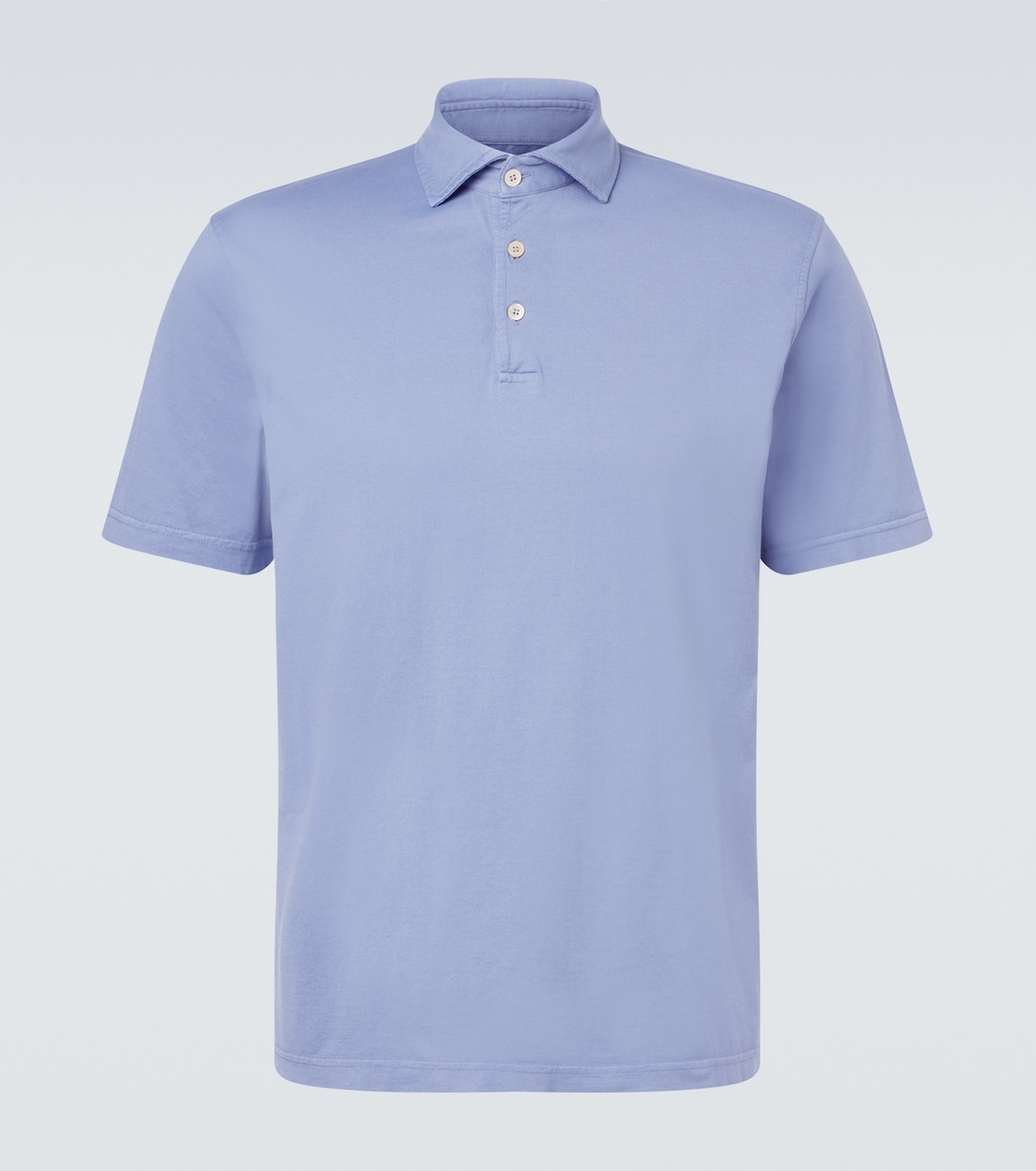 Zero cotton jersey polo shirt | Fedeli