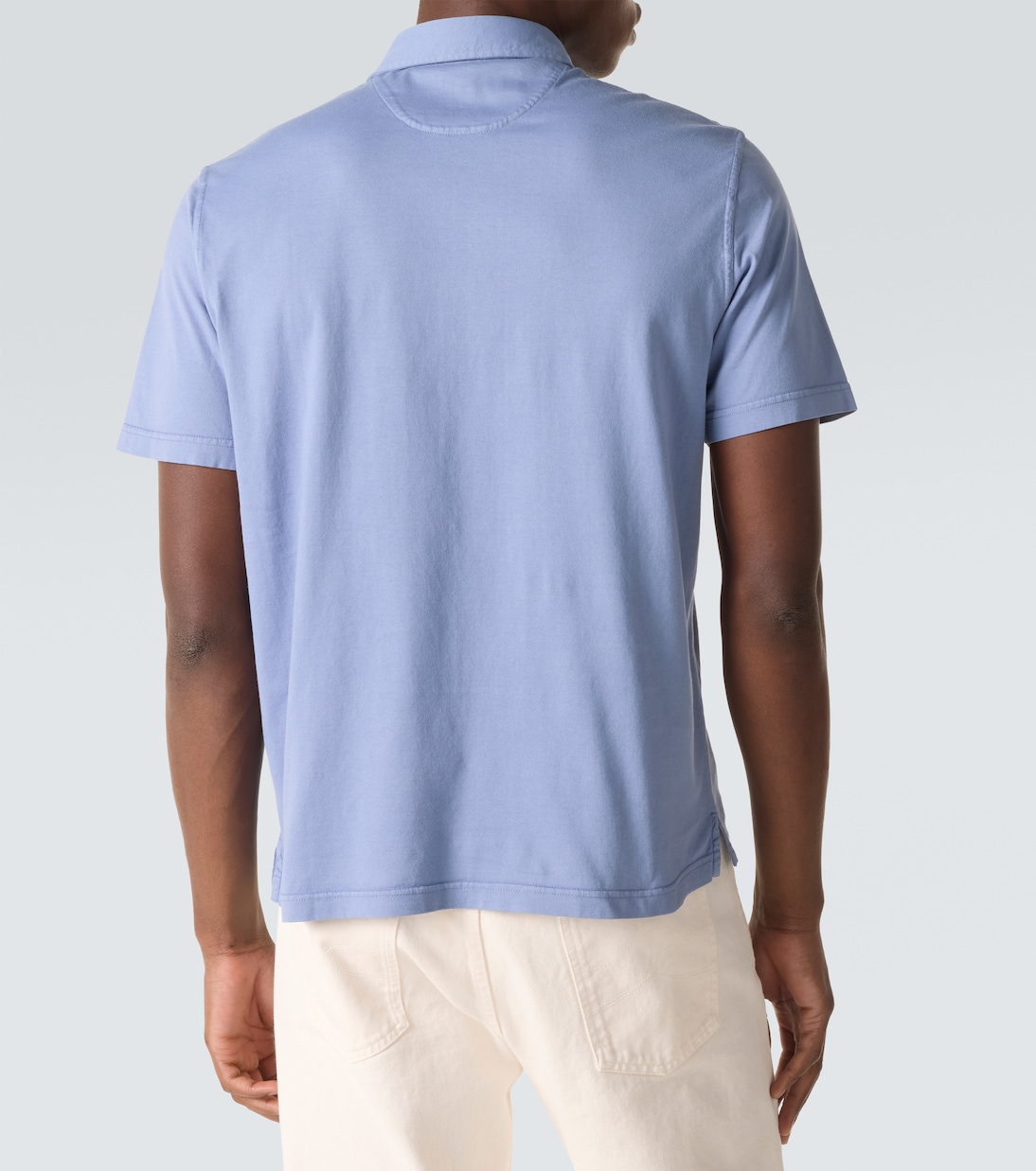 Zero cotton jersey polo shirt | Fedeli