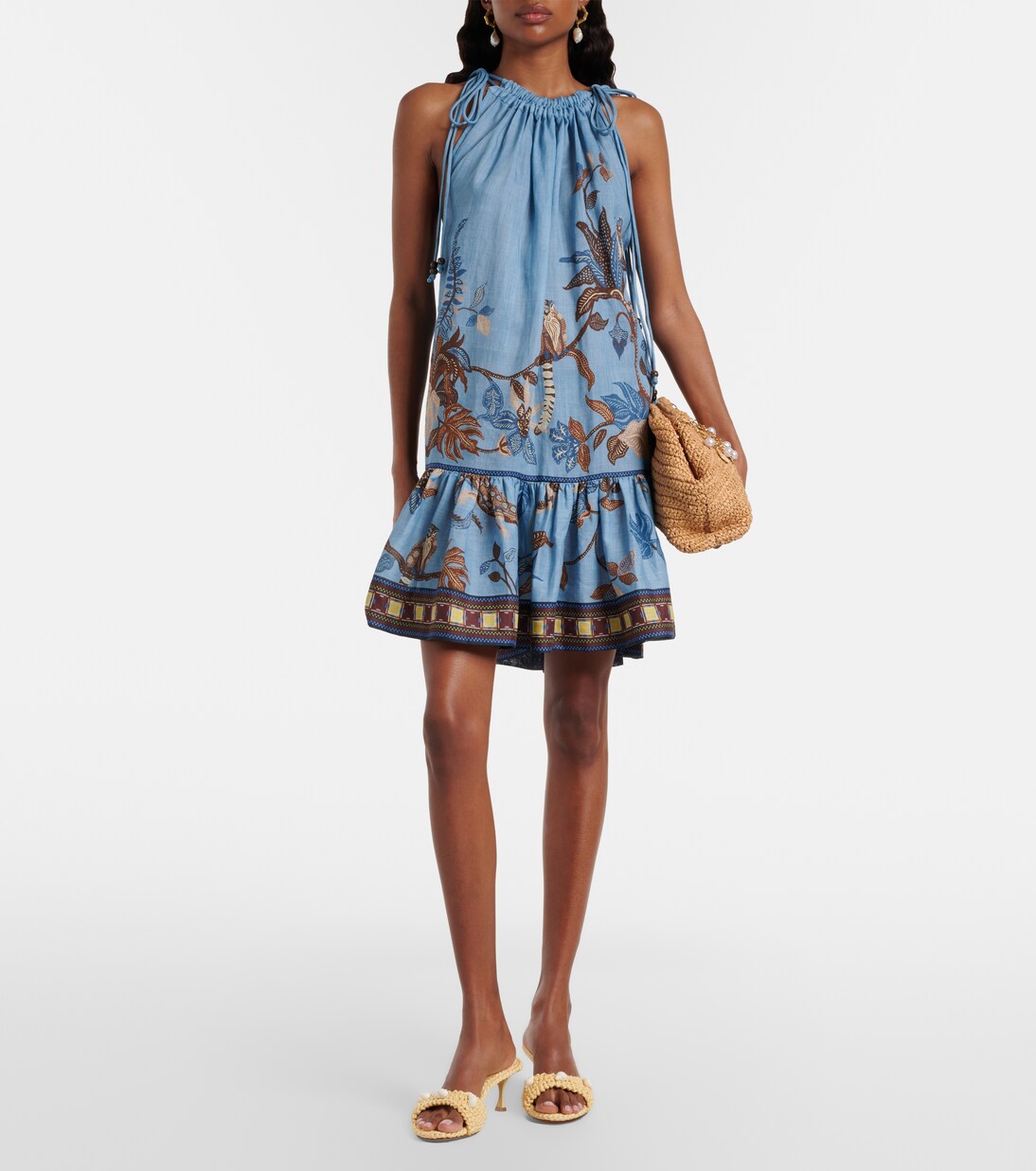 Embellished crochet mules | Mach & Mach