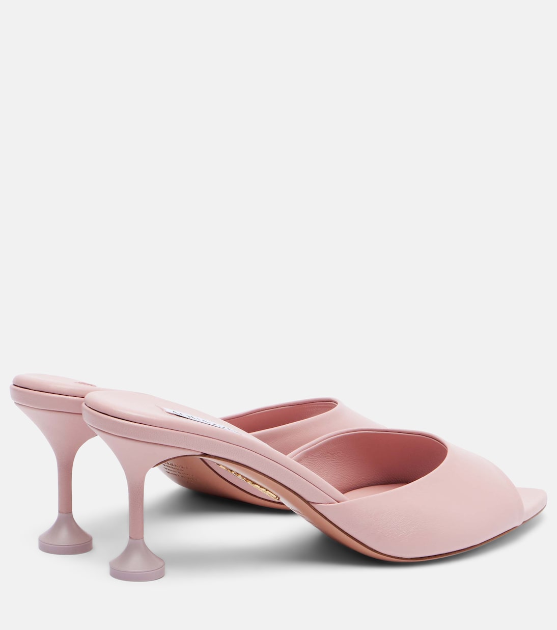 Bisous 65 leather mules | Aquazzura