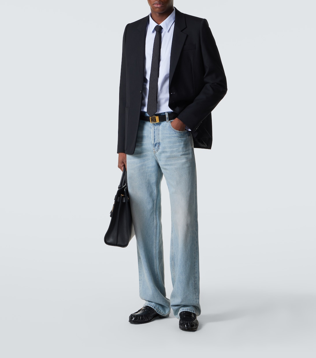 Chemise rayée en coton | Saint Laurent