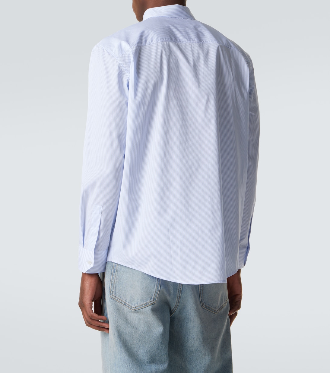 Chemise rayée en coton | Saint Laurent