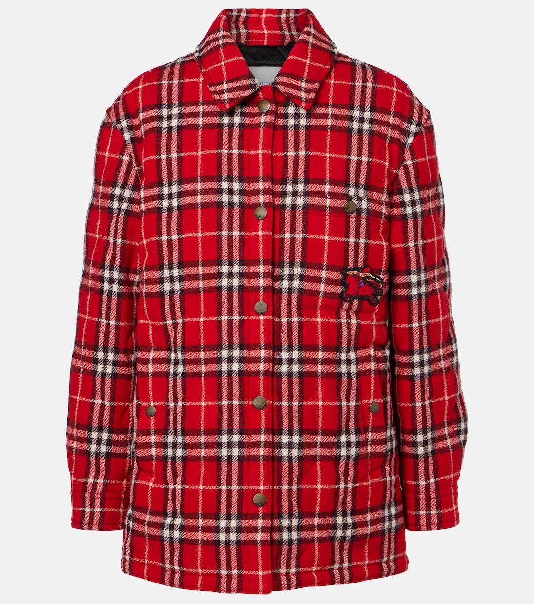Chaqueta acolchada Burberry Check de lana | Burberry