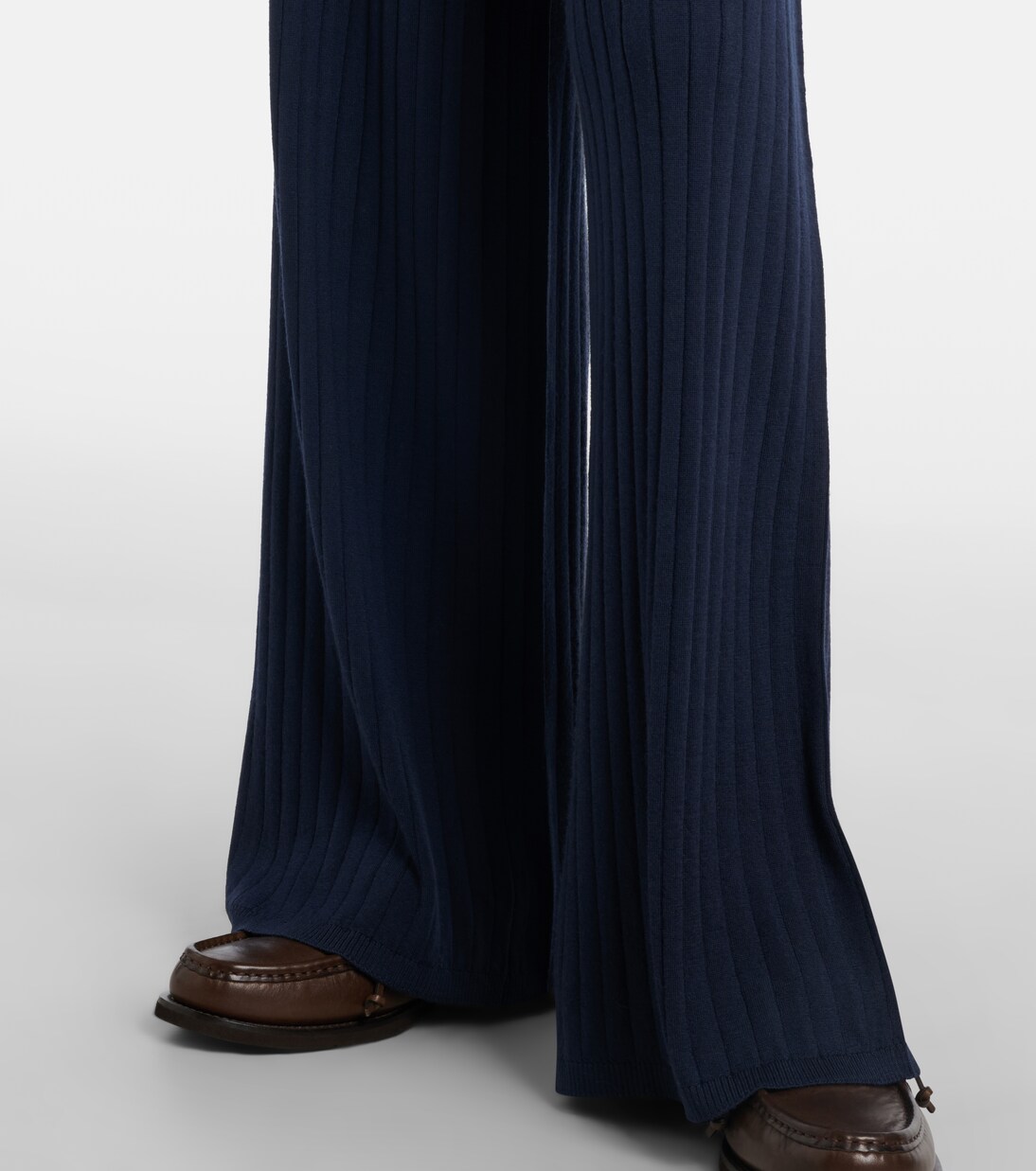 Weite Hose aus Wolle und Kaschmir | Brunello Cucinelli