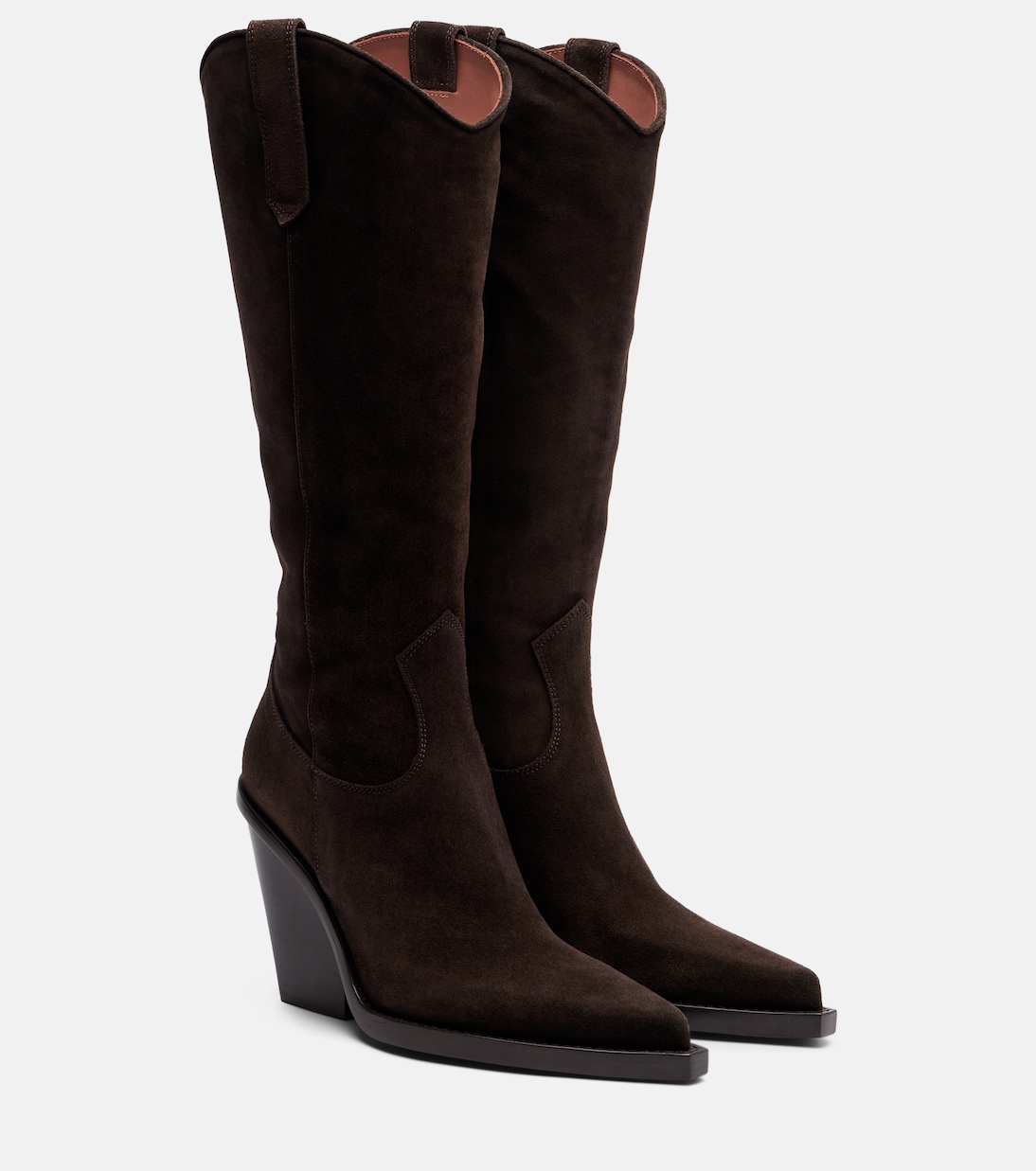 Vegas 100 suede cowboy boots | Paris Texas