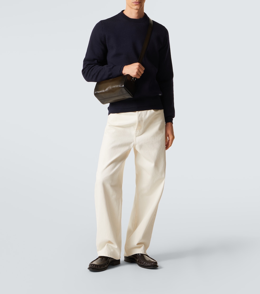 Leather tote bag | Prada