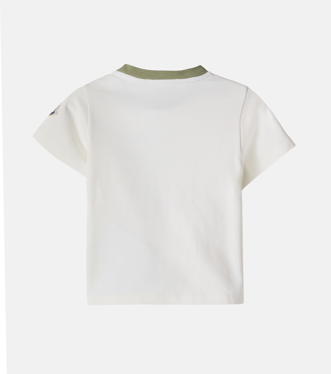 Baby logo printed cotton-blend T-shirt | Moncler Enfant
