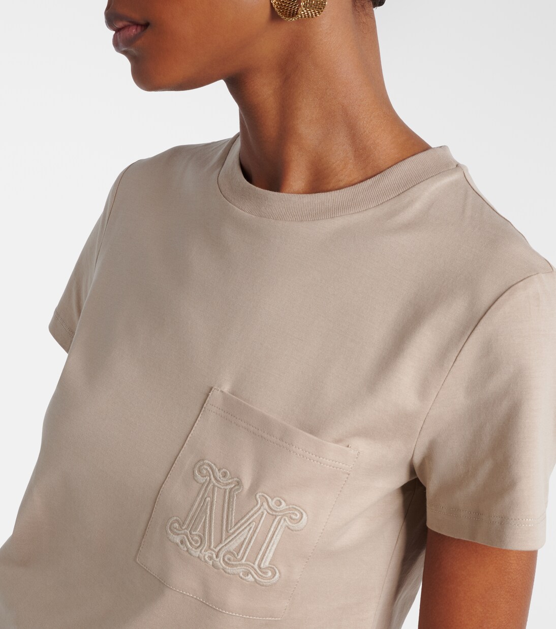 Embroidered cotton top | Max Mara
