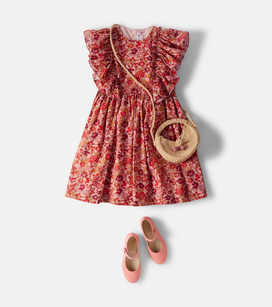 Vestido Lizzy de algodón floral | Bonpoint