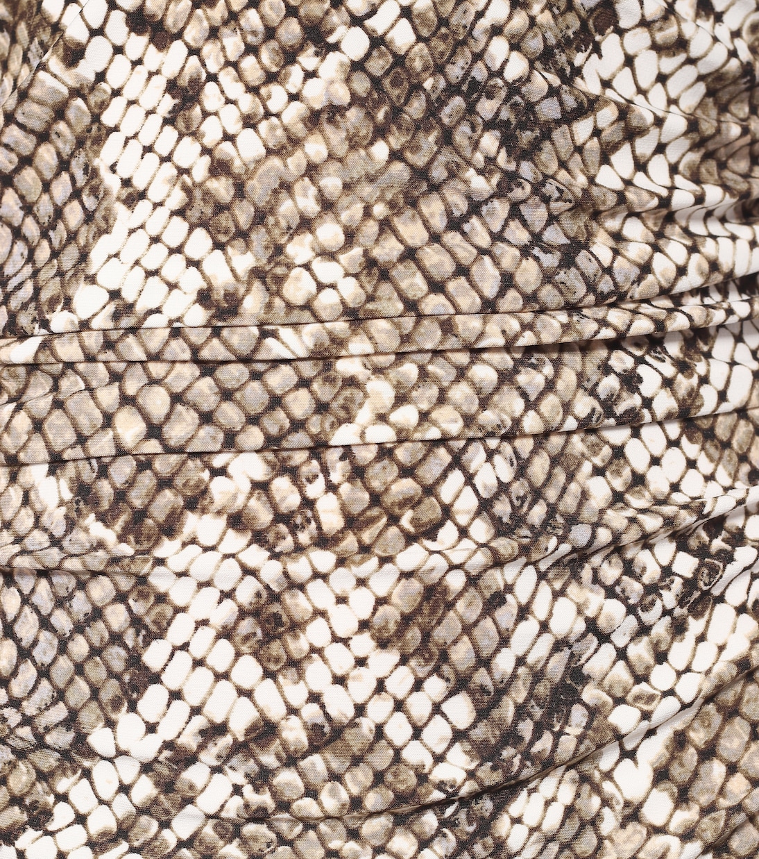 Bill snake-print jersey halter dress | Norma Kamali