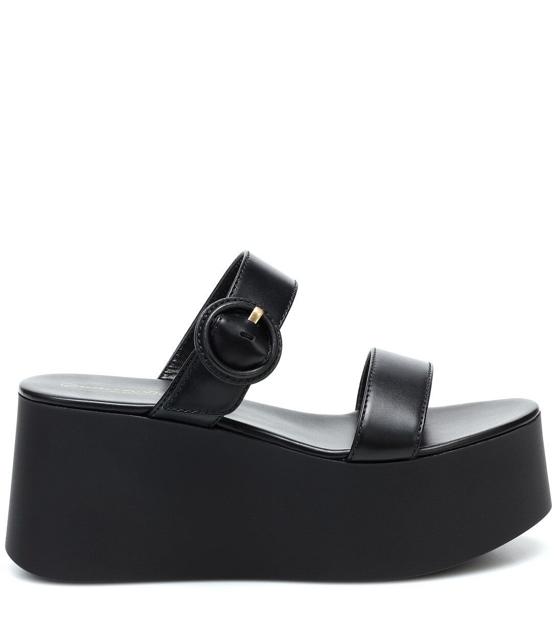 Plateausandalen aus Leder | Gianvito Rossi