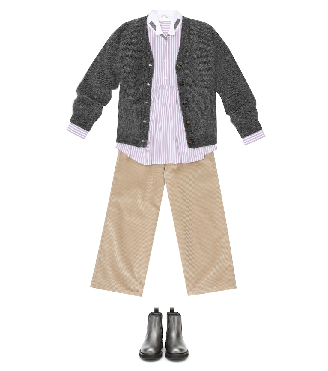 Pantalones de pana | Brunello Cucinelli Kids