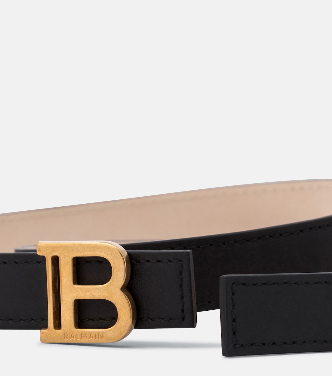 B-Belt leather belt | Balmain