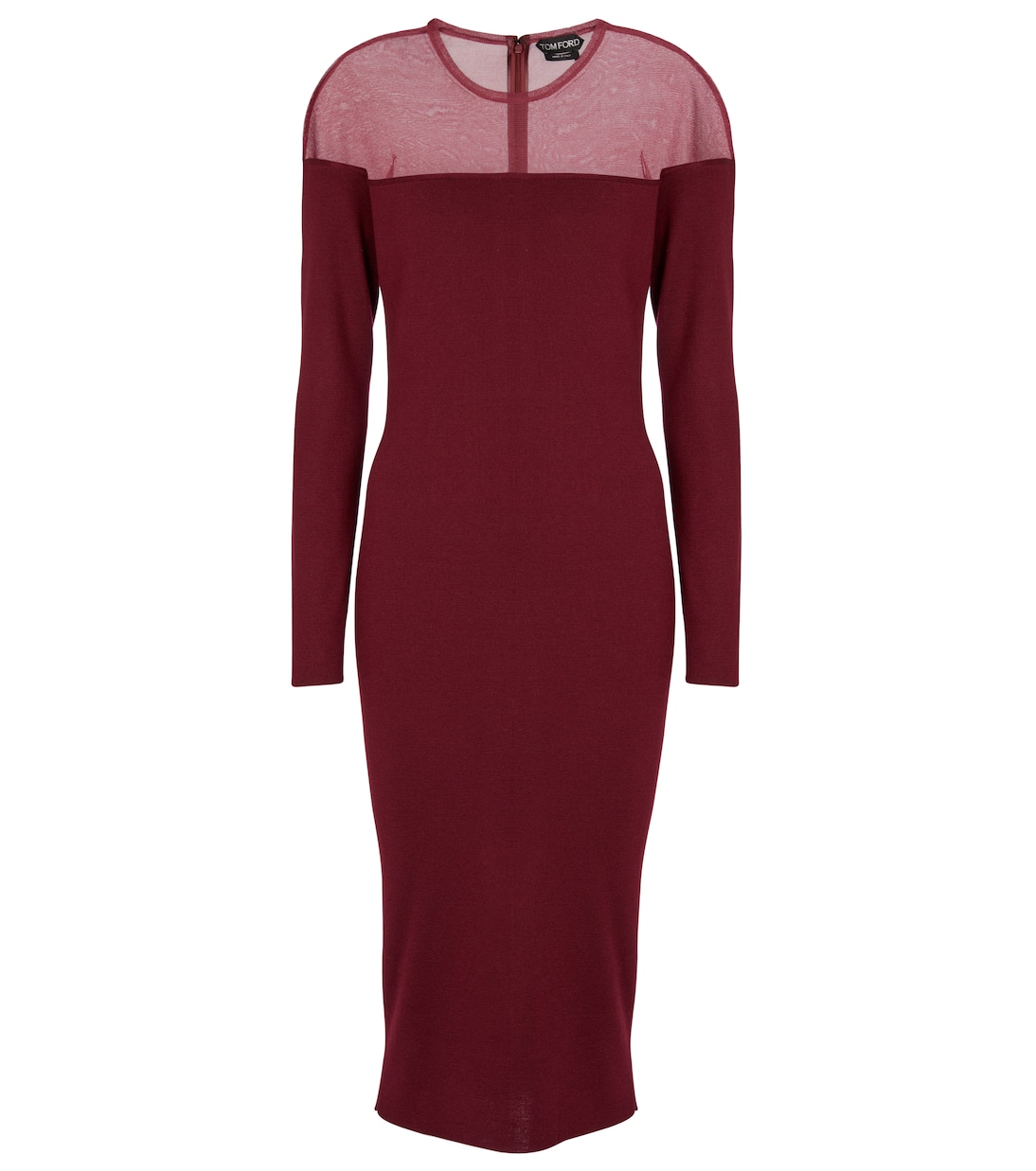 Cashmere and silk midi dress | Tom Ford