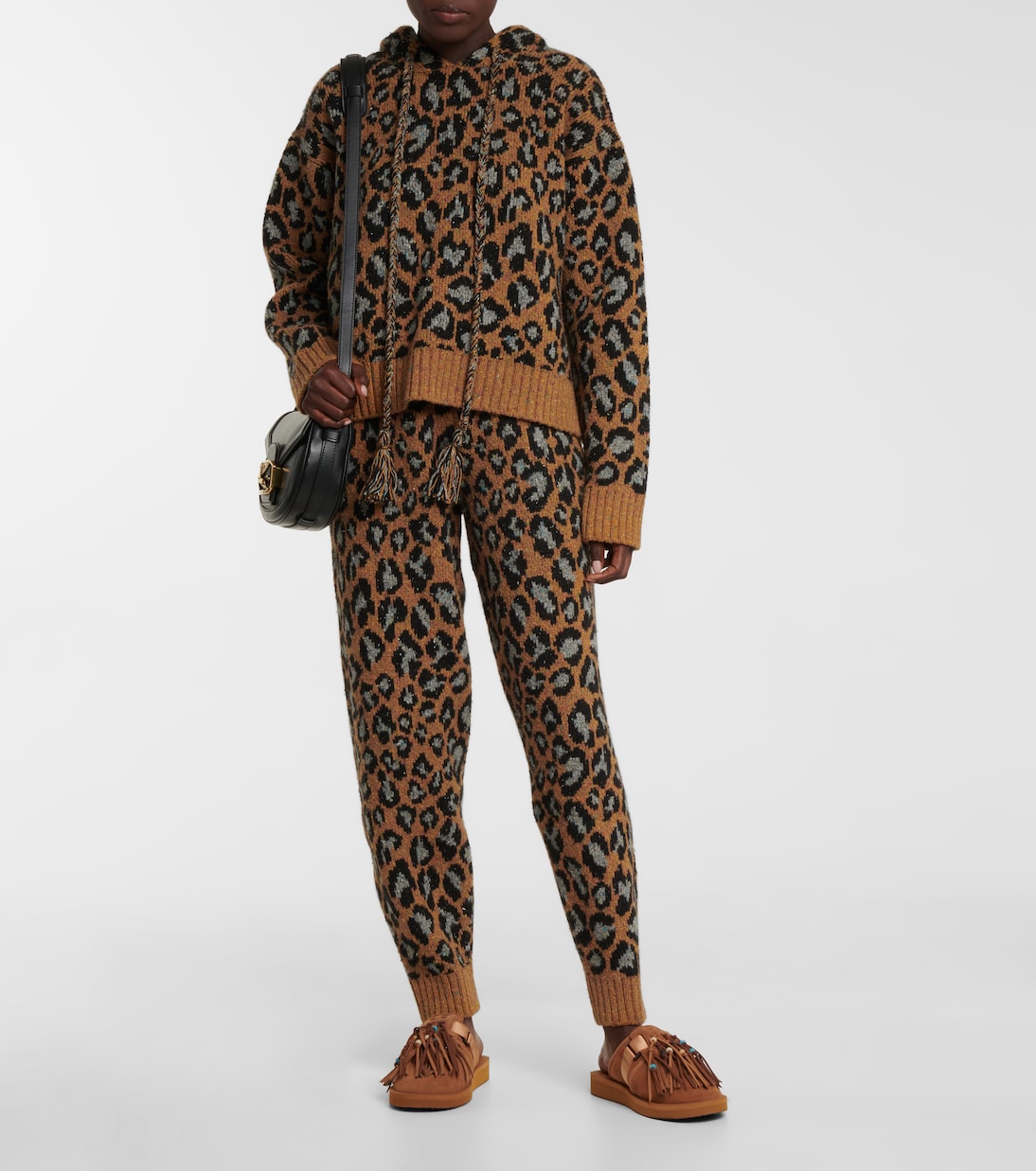 Espiritu Salvaje wool-blend sweatpants | Alanui