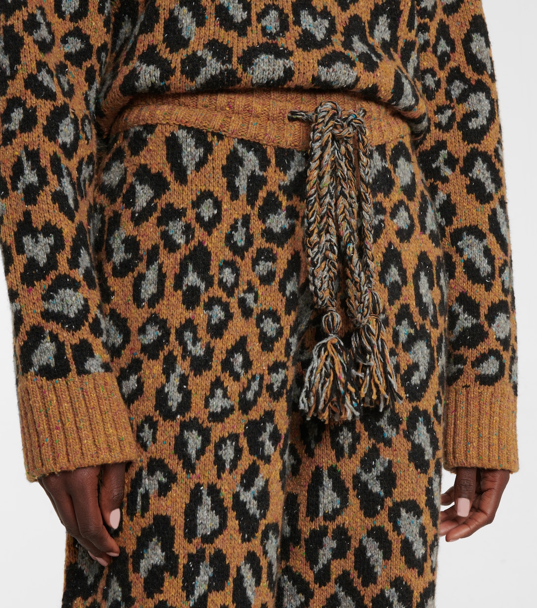 Espiritu Salvaje wool-blend sweatpants | Alanui