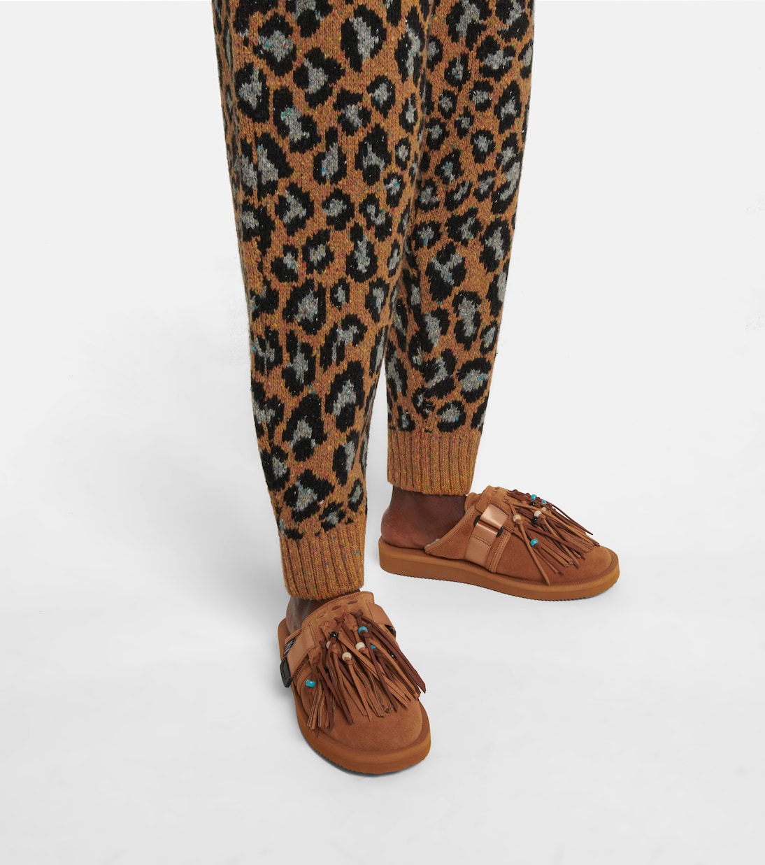 Espiritu Salvaje wool-blend sweatpants | Alanui